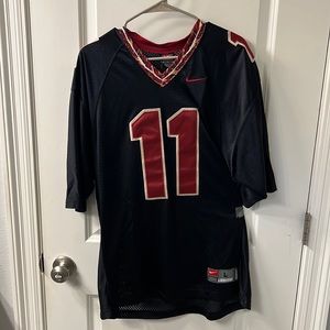 Florida State Seminoles Black Nike Jersey #11 Size Large